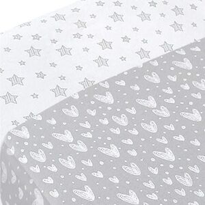 Biloban 100% Cotton Sheets Two Pack